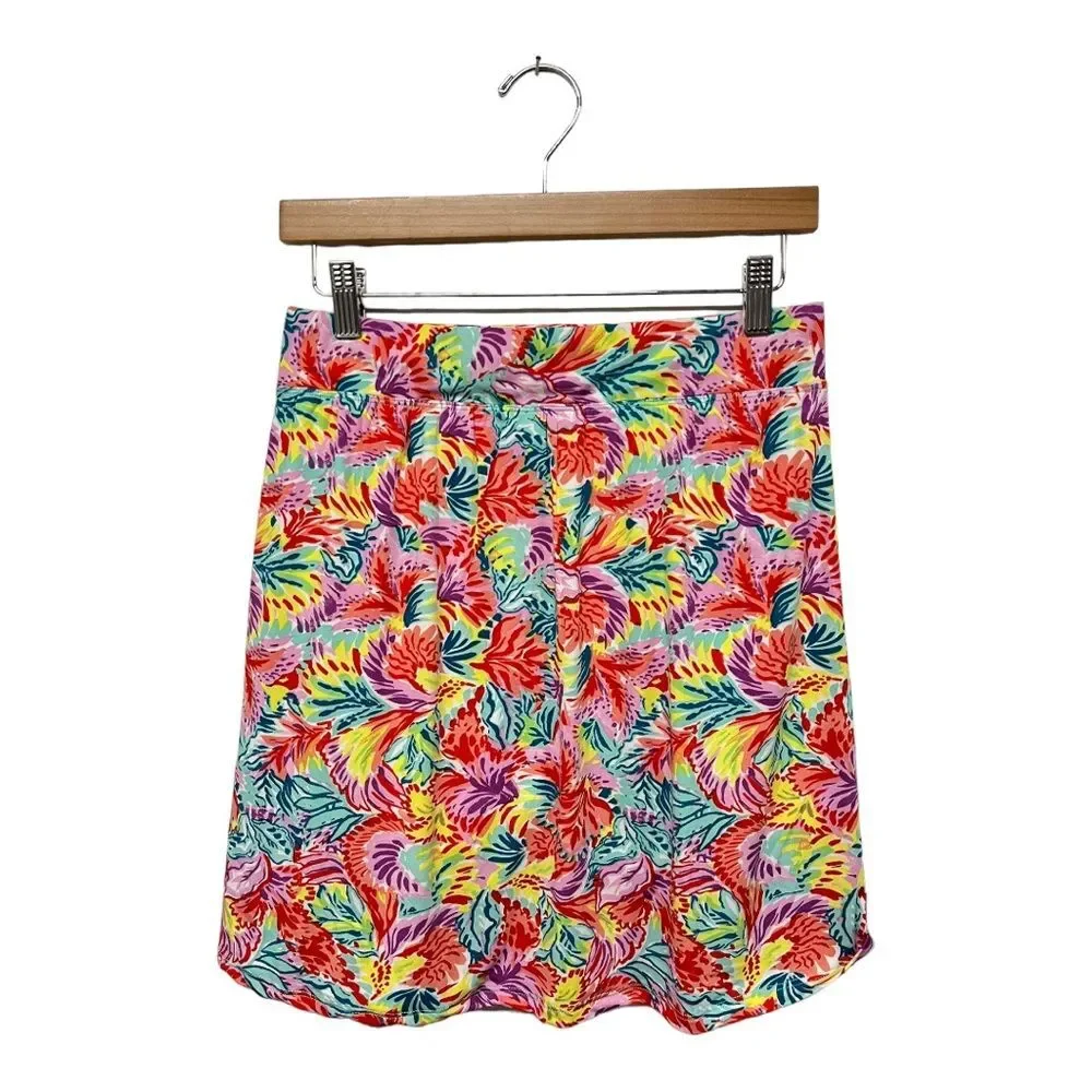 NWOT Nanette Lepore‎ | Skort Shorts $54 Multi Color Skirt Stretch Athletic Skirt - Picture 2 of 7